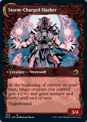 Reckless Stormseeker // Storm-Charged Slasher (Showcase Equinox) [Innistrad: Midnight Hunt] | Lots Moore NSW