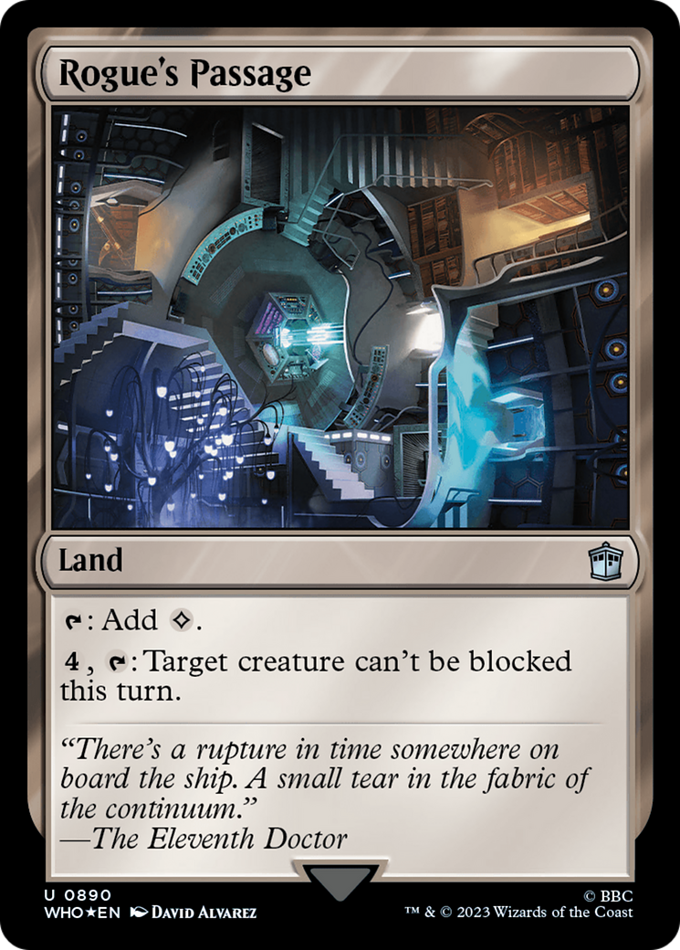 Rogue's Passage (Surge Foil) [Doctor Who] | Lots Moore NSW