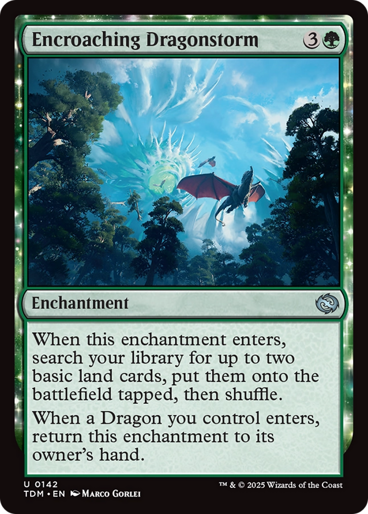 Encroaching Dragonstorm [Tarkir: Dragonstorm] | Lots Moore NSW