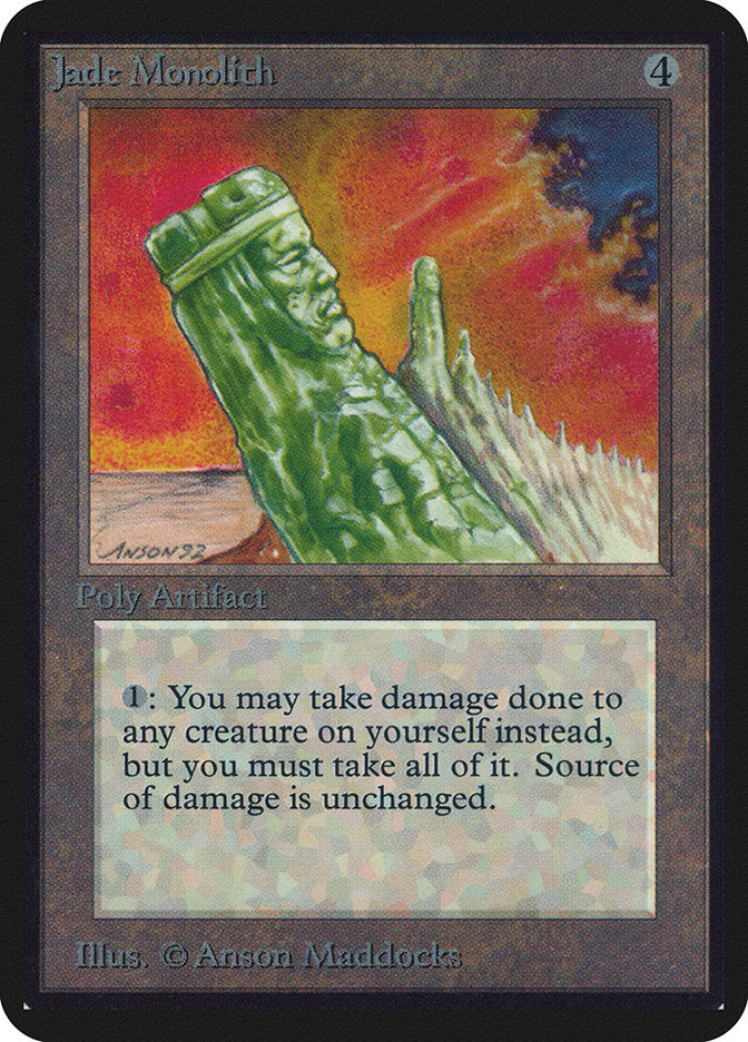 Jade Monolith [Alpha Edition] | Lots Moore NSW