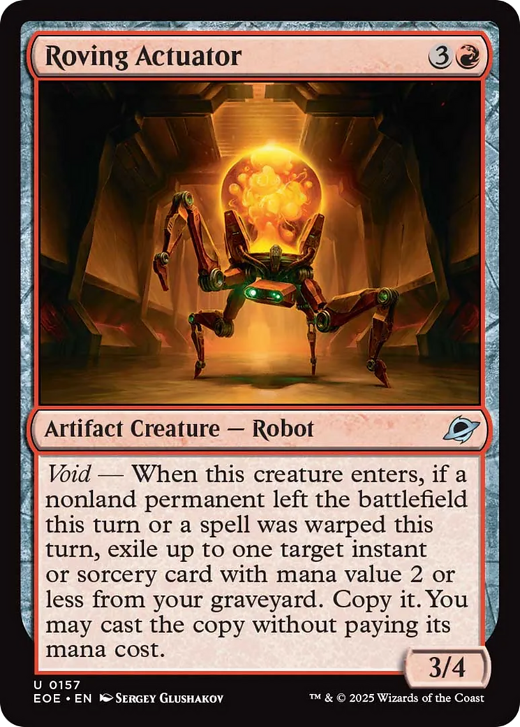 Roving Actuator [Edge of Eternities] | Lots Moore NSW