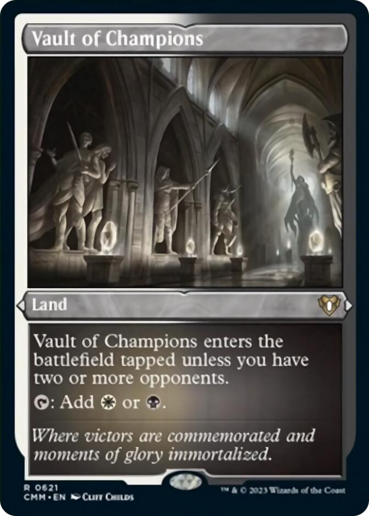 Vault of Champions (Foil Etched) [Commander Masters] | Lots Moore NSW