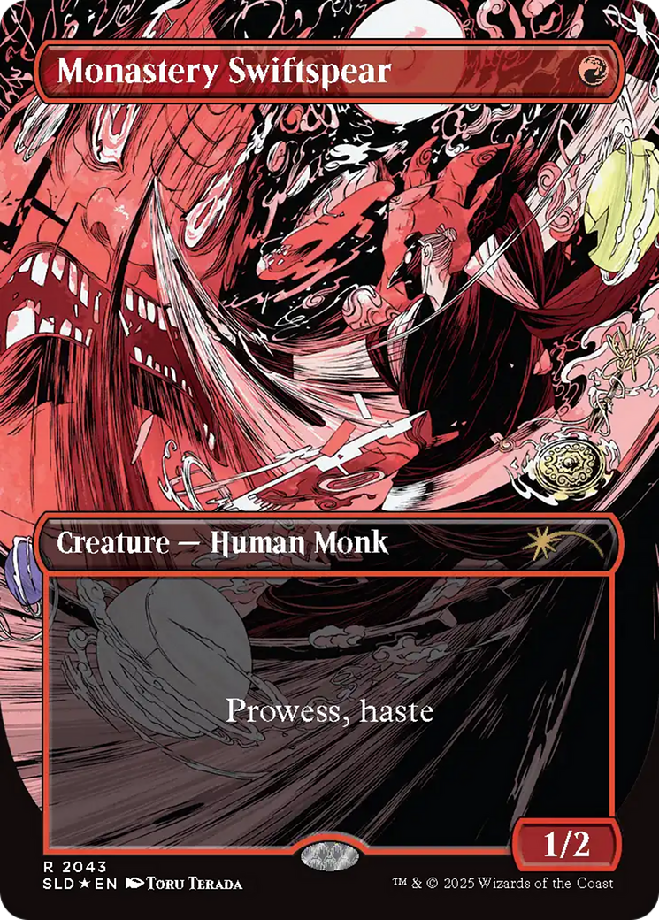 Monastery Swiftspear (2043) (Raised Foil) [Secret Lair Drop Series] | Lots Moore NSW