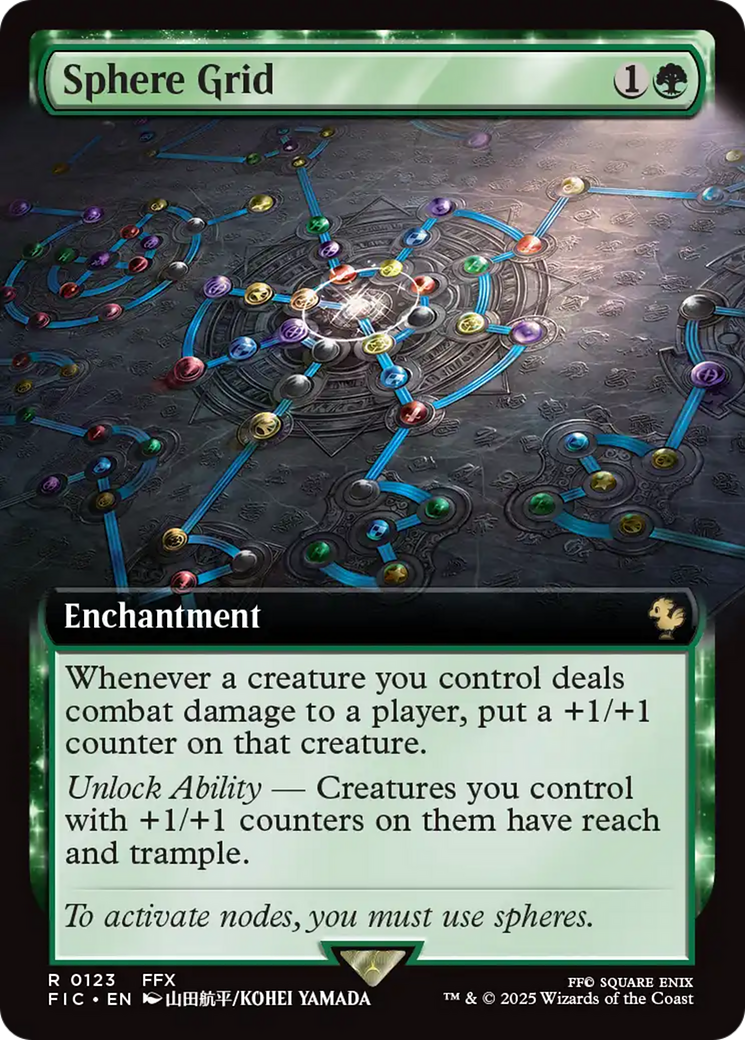 Sphere Grid (Extended Art) [FINAL FANTASY Commander] | Lots Moore NSW