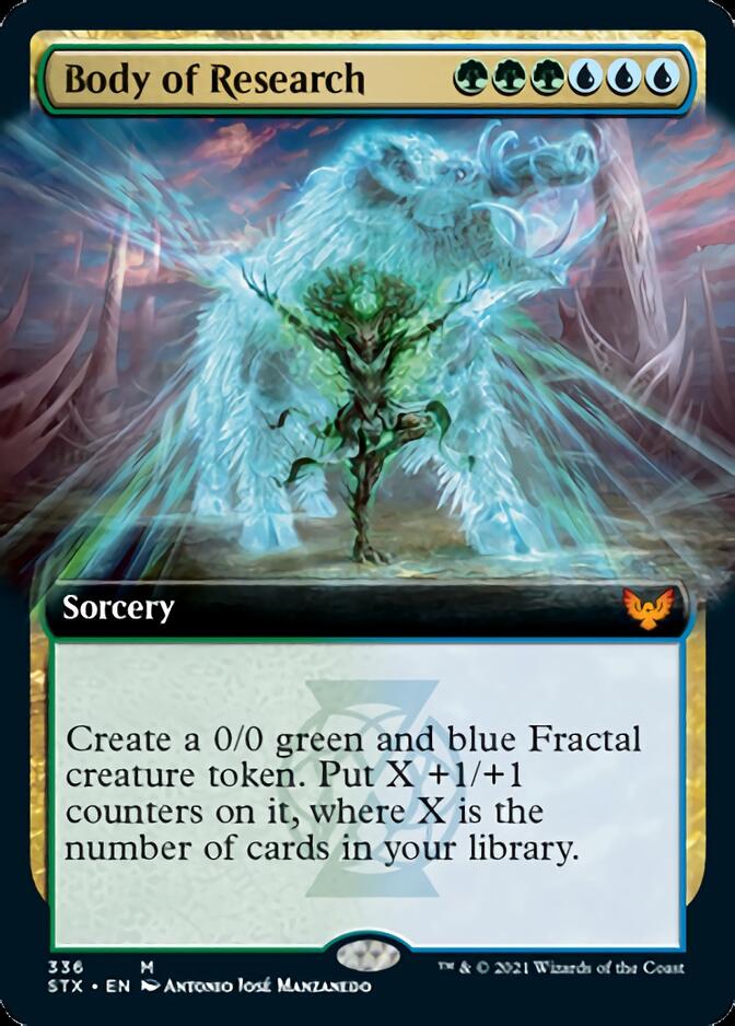 Body of Research (Extended Art) [Strixhaven: School of Mages] | Lots Moore NSW