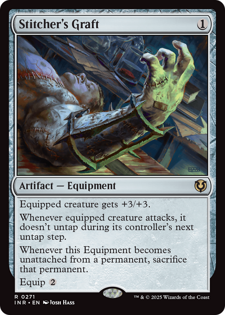 Stitcher's Graft [Innistrad Remastered] | Lots Moore NSW