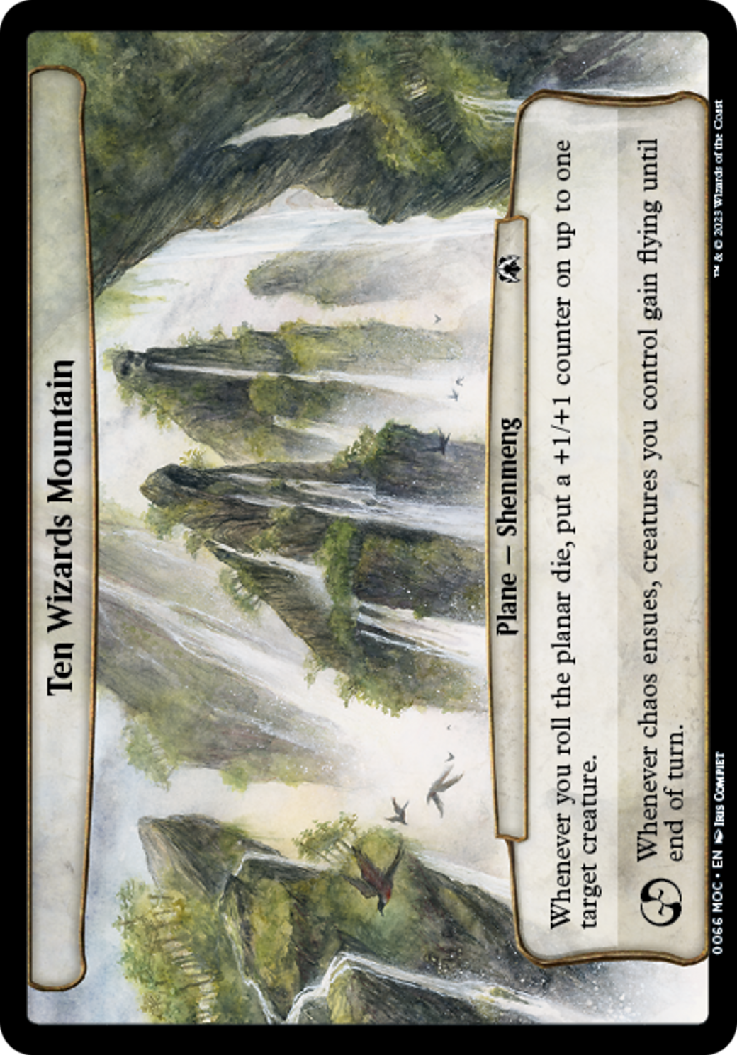 Ten Wizards Mountain [March of the Machine Commander] | Lots Moore NSW