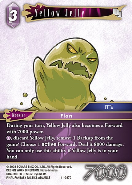 Yellow Jelly [Opus XI] | Lots Moore NSW