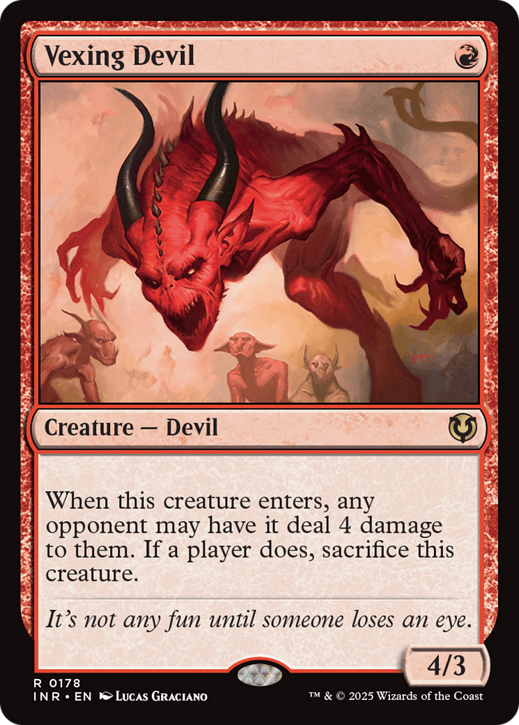 Vexing Devil [Innistrad Remastered] | Lots Moore NSW