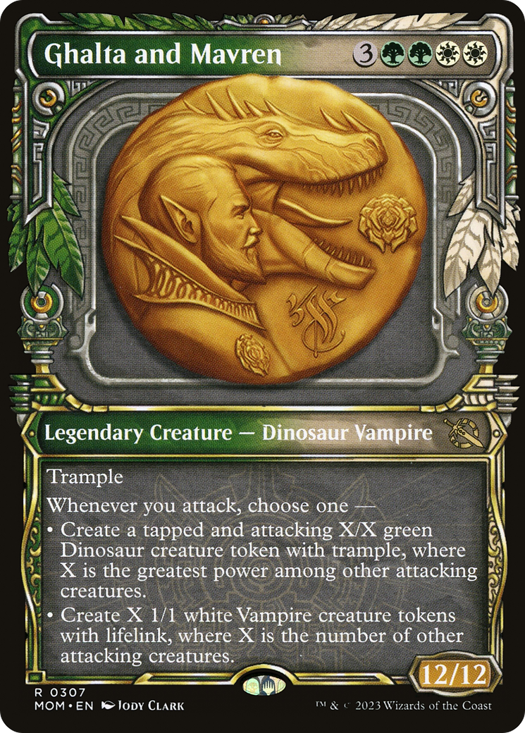 Ghalta and Mavren (Showcase Planar Booster Fun) [March of the Machine] | Lots Moore NSW