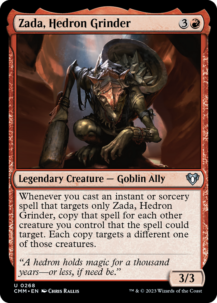 Zada, Hedron Grinder [Commander Masters] | Lots Moore NSW