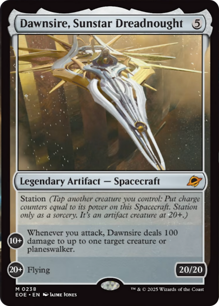 Dawnsire, Sunstar Dreadnought [Edge of Eternities] | Lots Moore NSW