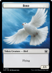 Bird // Kobolds of Kher Keep Double-Sided Token [March of the Machine Commander Tokens] | Lots Moore NSW