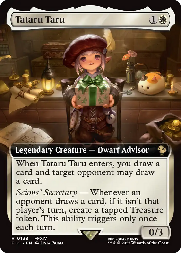 Tataru Taru (Extended Art) [FINAL FANTASY Commander] | Lots Moore NSW