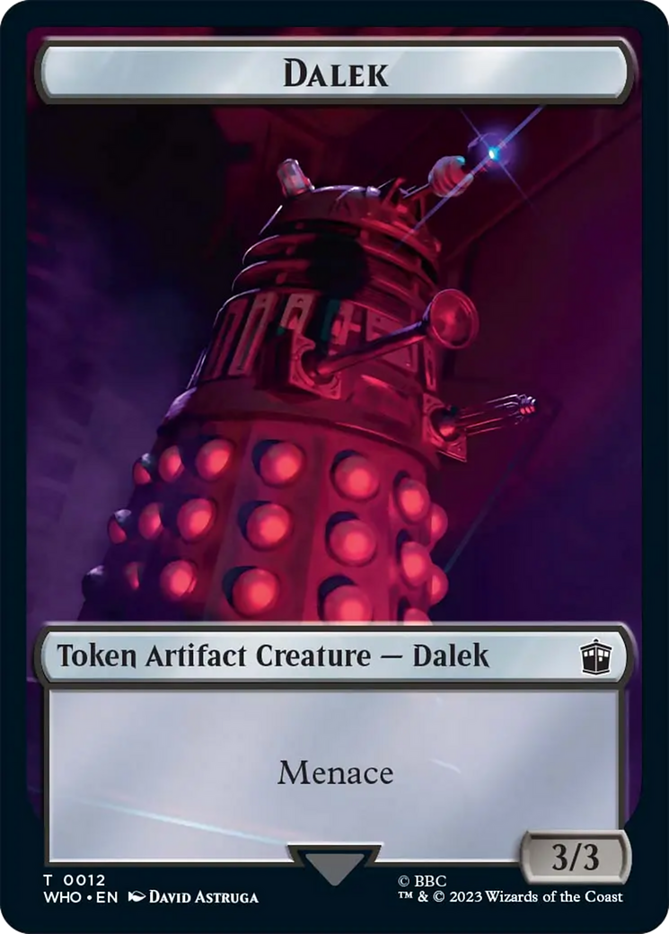 Dalek Token [Doctor Who Tokens] | Lots Moore NSW