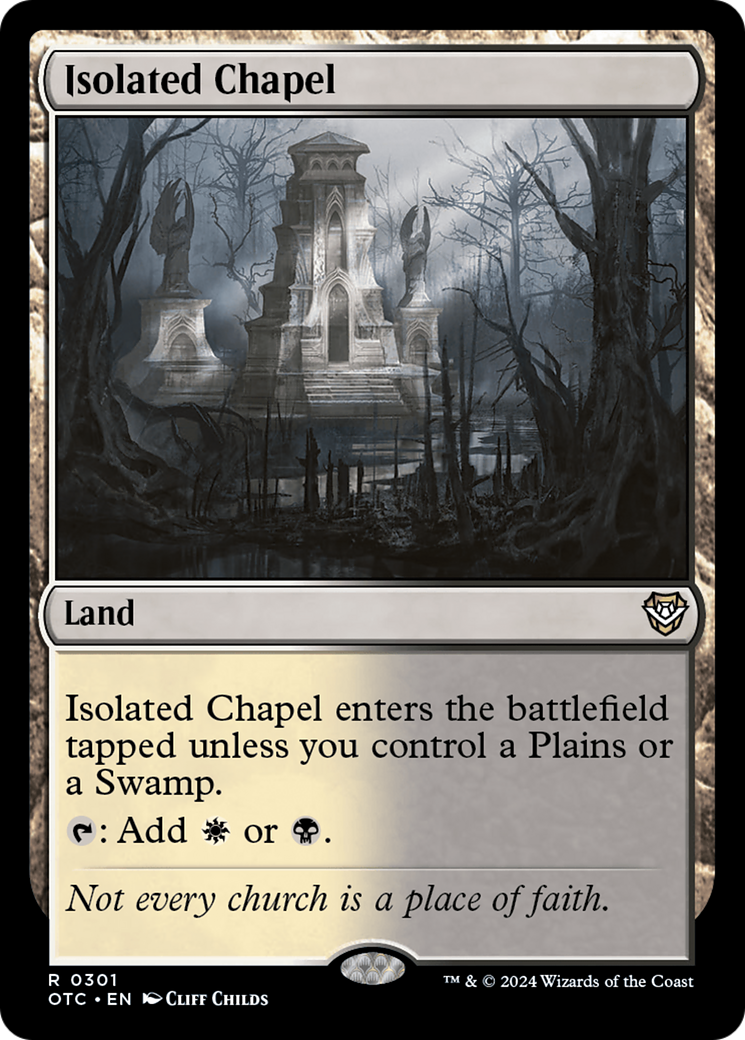 Isolated Chapel [Outlaws of Thunder Junction Commander] | Lots Moore NSW