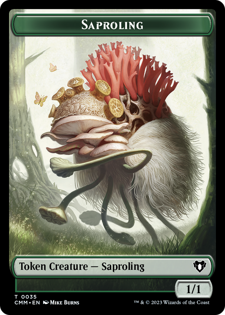 Saproling Token [Commander Masters Tokens] | Lots Moore NSW