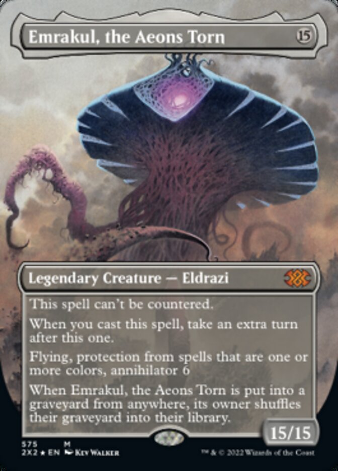 Emrakul, the Aeons Torn (Textured Foil) [Double Masters 2022] | Lots Moore NSW