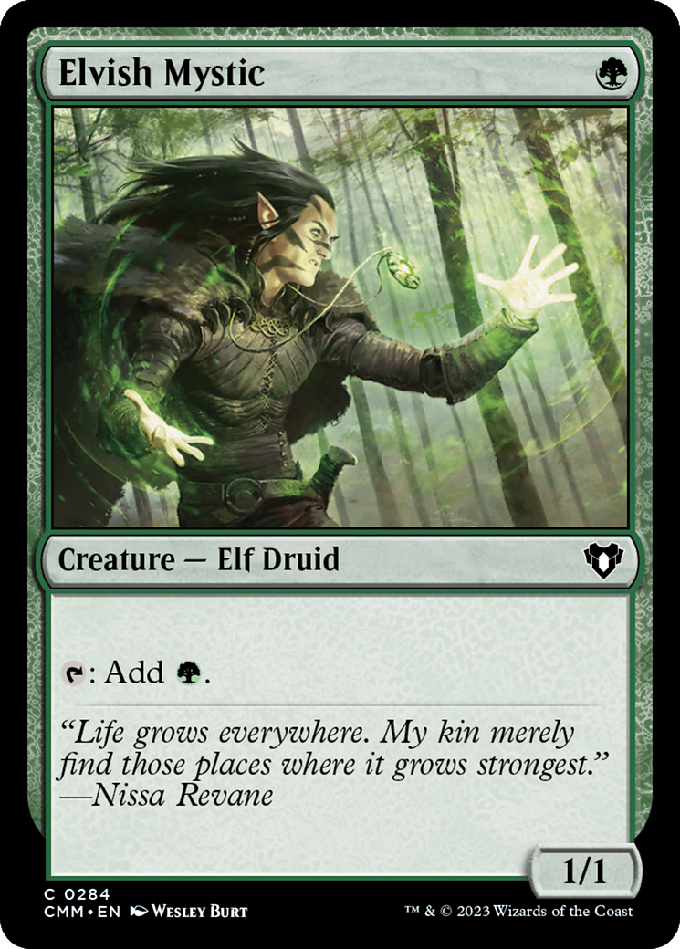 Elvish Mystic [Commander Masters] | Lots Moore NSW