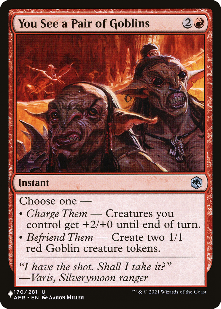 Call Out the Goblins! - Boggart Shenanigans [Secret Lair Drop Series] | Lots Moore NSW