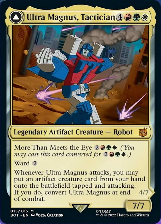 Ultra Magnus, Tactician // Ultra Magnus, Armored Carrier [Transformers] | Lots Moore NSW