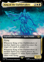 King of the Oathbreakers (Extended Art) (Surge Foil) [The Lord of the Rings: Tales of Middle-Earth] | Lots Moore NSW