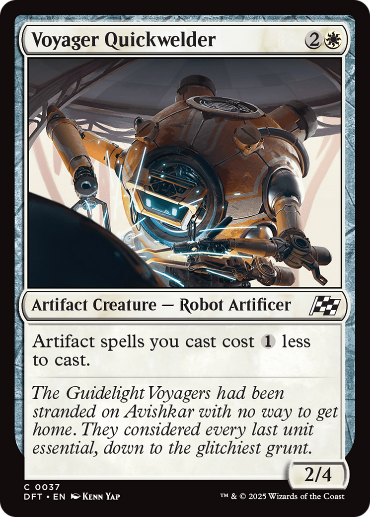 Voyager Quickwelder [Aetherdrift] | Lots Moore NSW