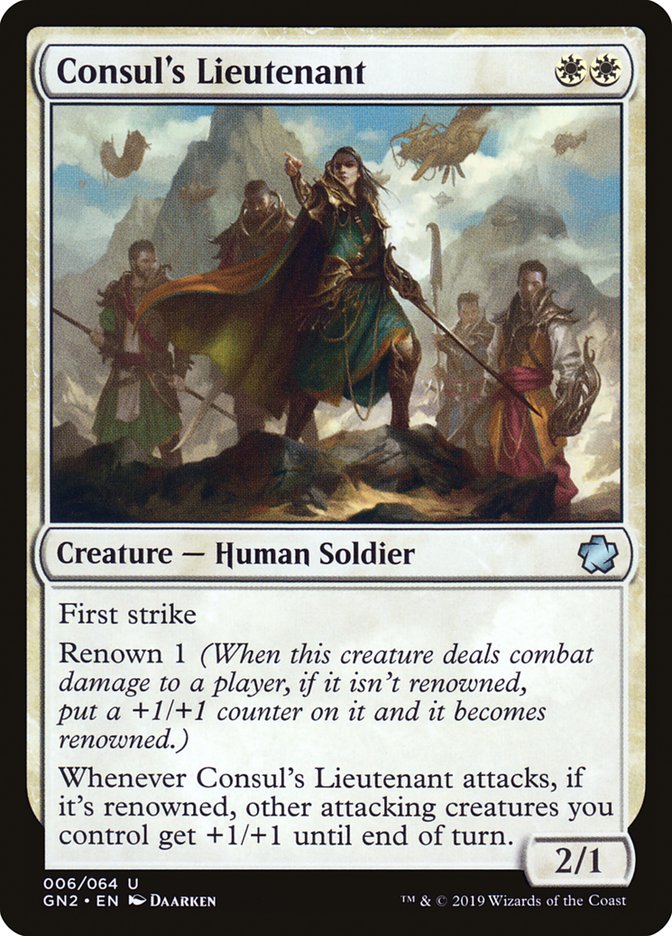 Consul's Lieutenant [Game Night 2019] | Lots Moore NSW