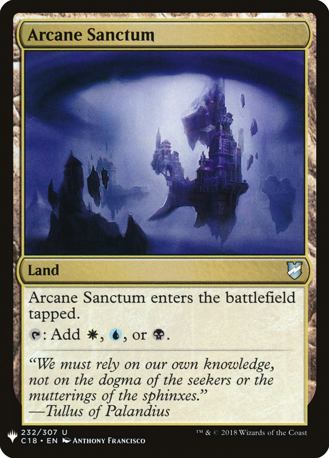 Arcane Sanctum [Mystery Booster] | Lots Moore NSW
