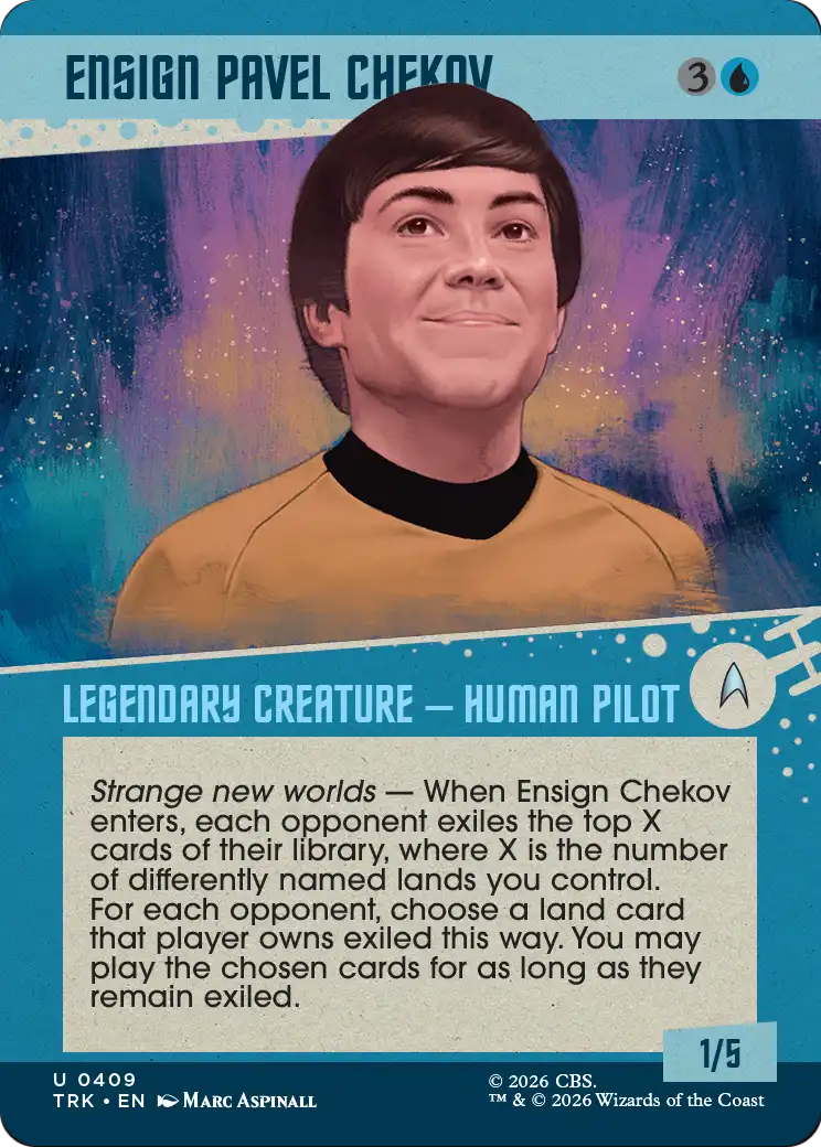 Ensign Pavel Chekov (Showcase) [Star Trek] | Lots Moore NSW