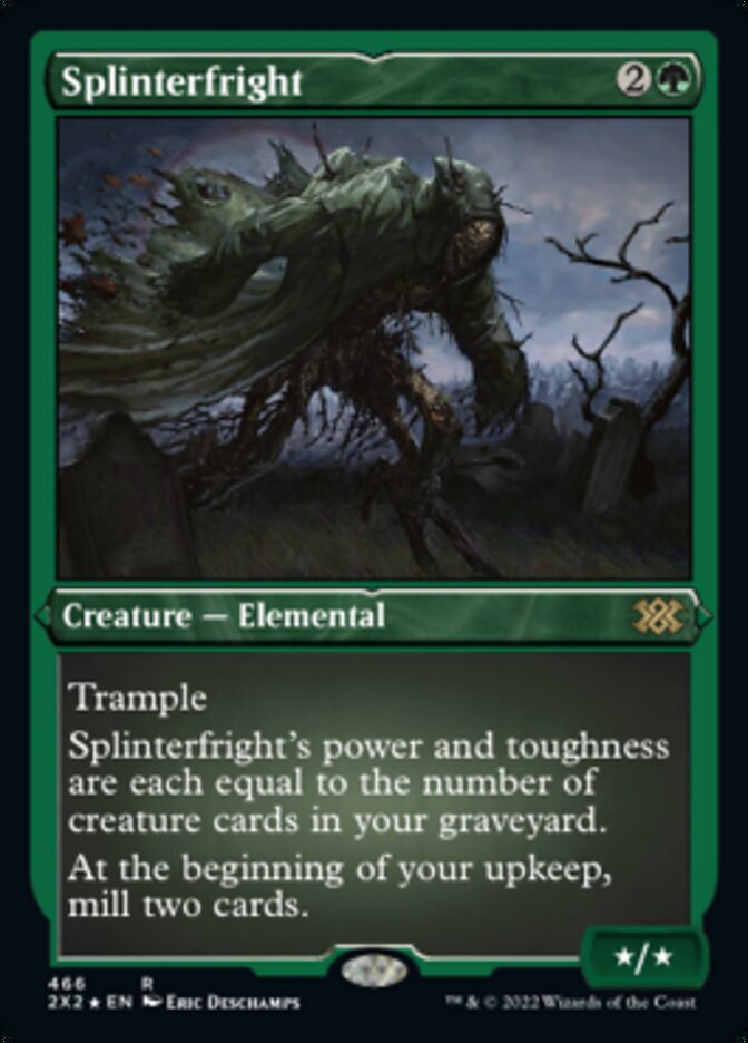 Splinterfright (Foil Etched) [Double Masters 2022] | Lots Moore NSW