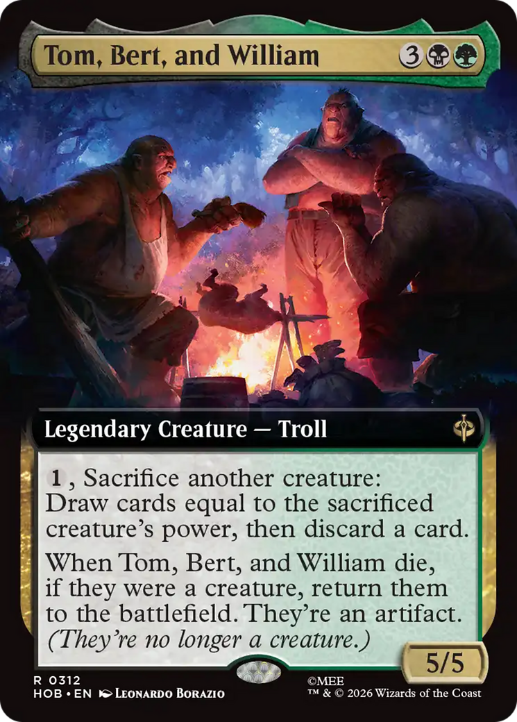 Tom, Bert, and William (Extended Art) [The Hobbit] | Lots Moore NSW