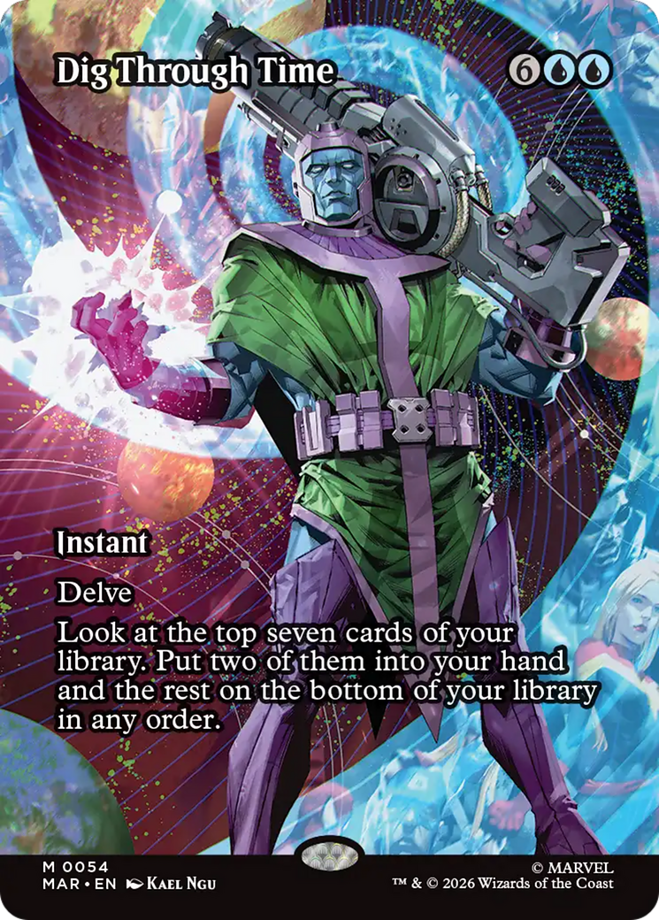 Dig Through Time (Borderless) [Marvel Universe: Eternal-Legal] | Lots Moore NSW
