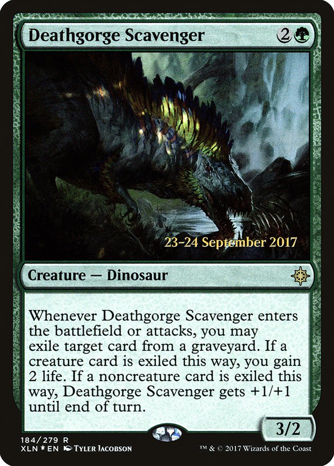 Deathgorge Scavenger [Ixalan Prerelease Promos] | Lots Moore NSW