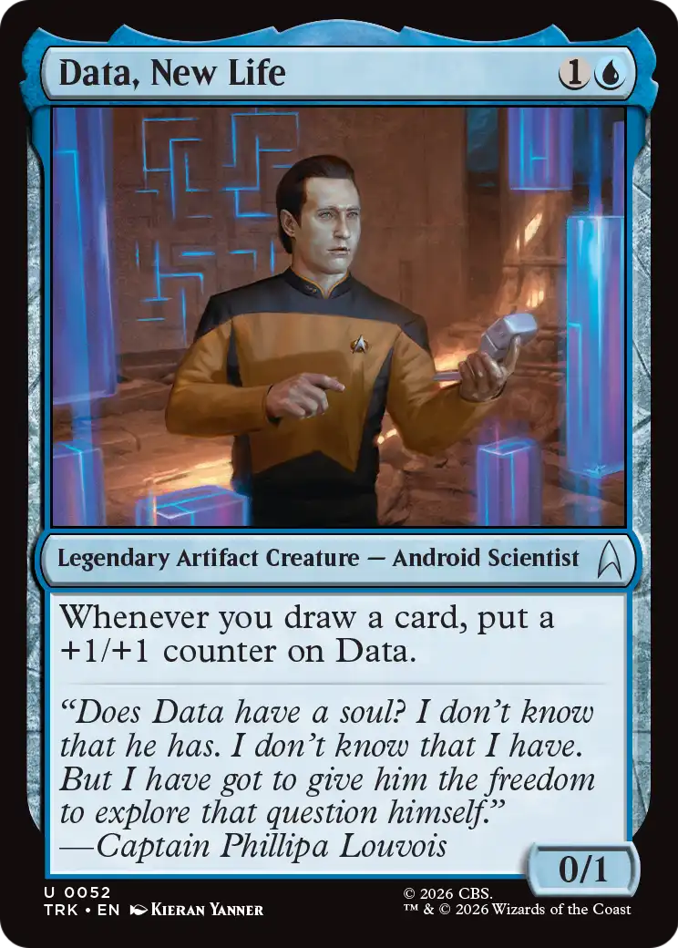 Data, New Life [Star Trek] | Lots Moore NSW