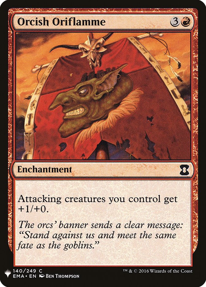 Orcish Oriflamme [Mystery Booster] | Lots Moore NSW