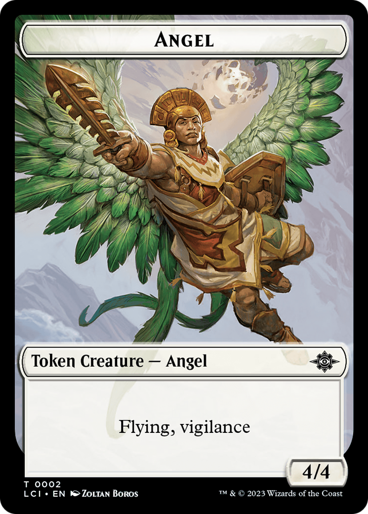 Angel Token [The Lost Caverns of Ixalan Tokens] | Lots Moore NSW