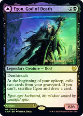 Egon, God of Death // Throne of Death [Kaldheim Prerelease Promos] | Lots Moore NSW