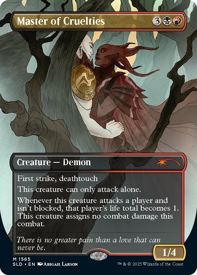 Master of Cruelties (Rainbow Foil) [Secret Lair Drop Series] | Lots Moore NSW