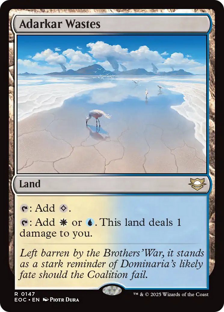 Adarkar Wastes [Edge of Eternities Commander] | Lots Moore NSW