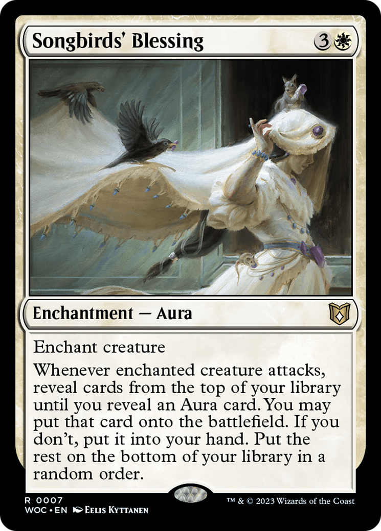 Songbirds' Blessing [Wilds of Eldraine Commander] | Lots Moore NSW