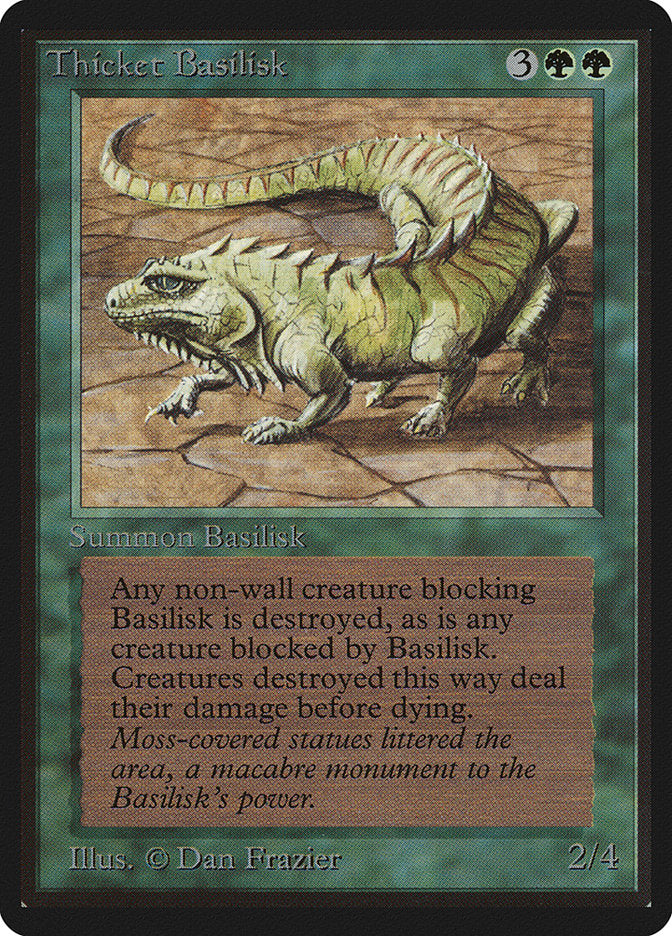 Thicket Basilisk [Beta Edition] | Lots Moore NSW