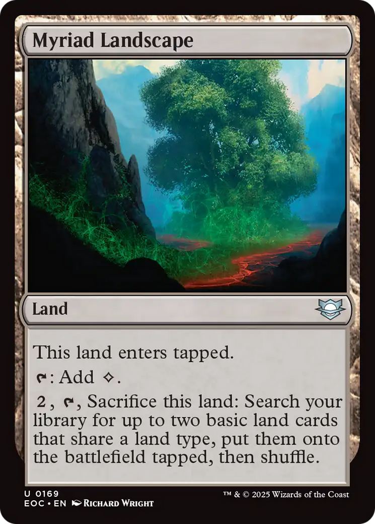 Myriad Landscape [Edge of Eternities Commander] | Lots Moore NSW