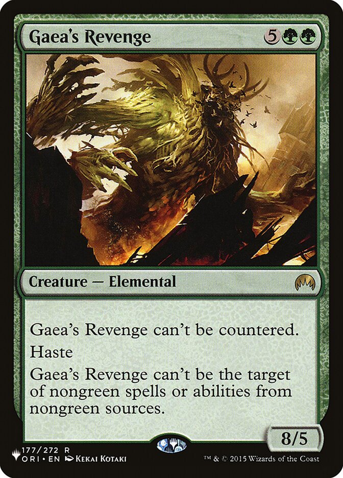 Gaea's Revenge [The List] | Lots Moore NSW