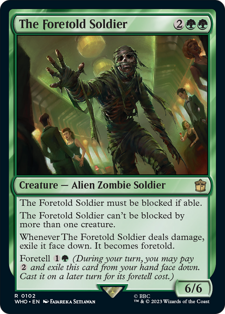 The Foretold Soldier [Doctor Who] | Lots Moore NSW