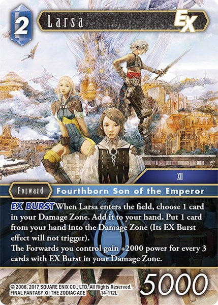 Larsa EX [Opus XIV: Crystal Abyss] | Lots Moore NSW