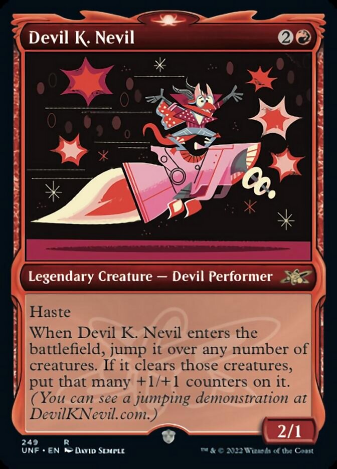 Devil K. Nevil (Showcase) [Unfinity] | Lots Moore NSW