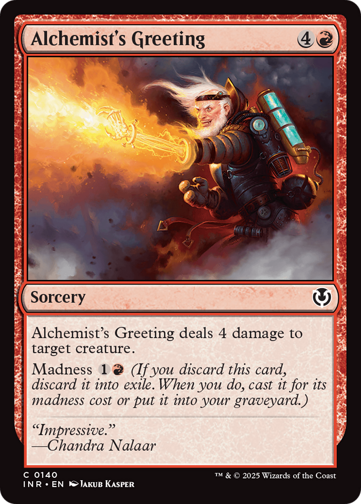 Alchemist's Greeting [Innistrad Remastered] | Lots Moore NSW