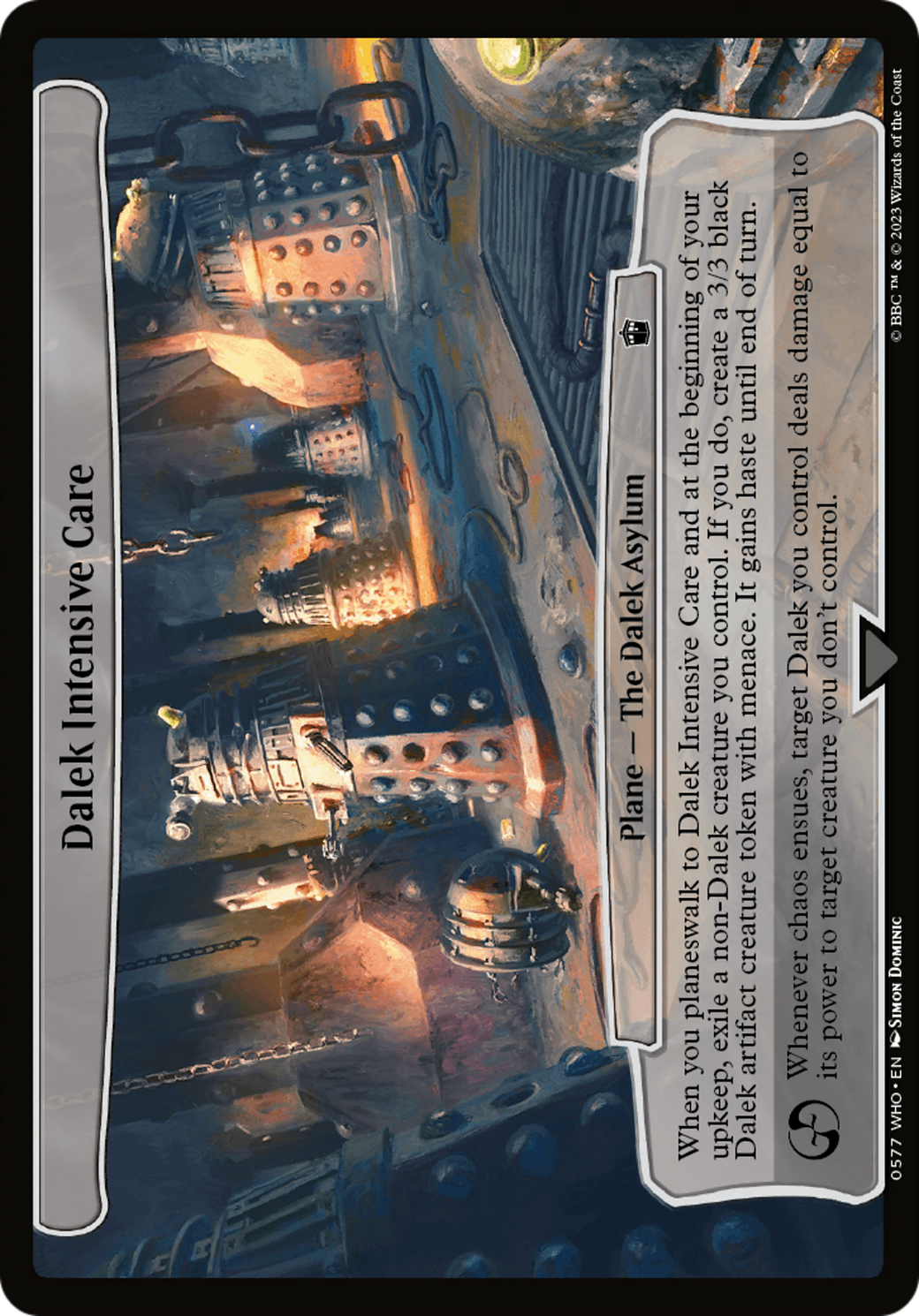 Dalek Intensive Care [Doctor Who] | Lots Moore NSW
