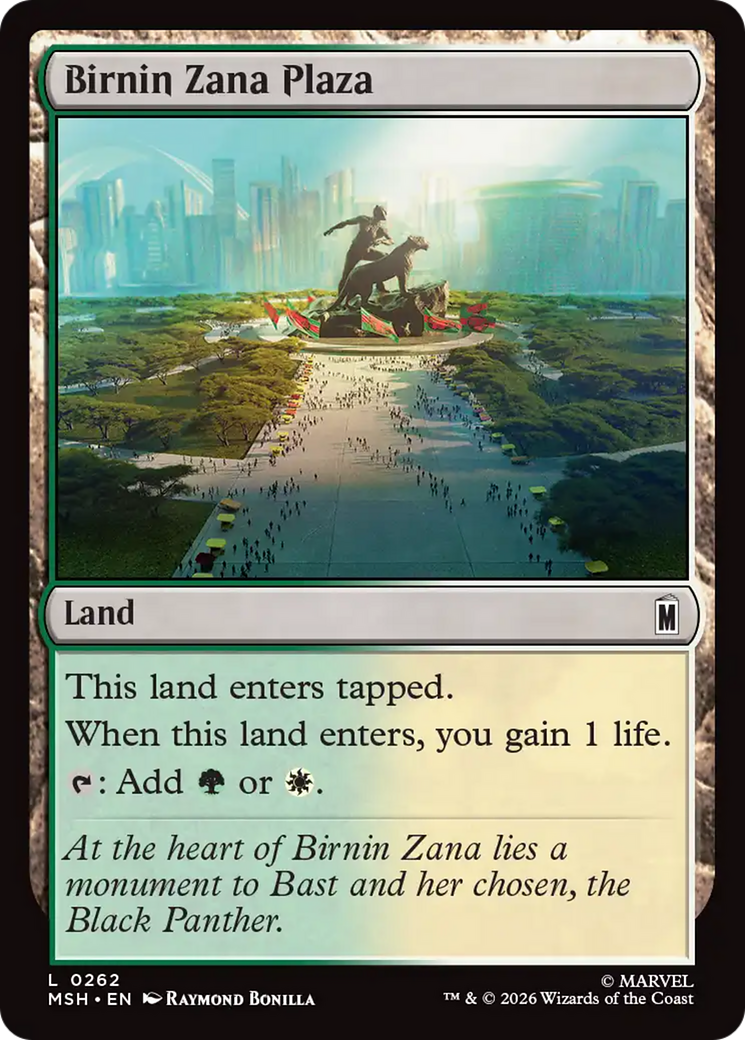 Birnin Zana Plaza [Marvel Super Heroes] | Lots Moore NSW
